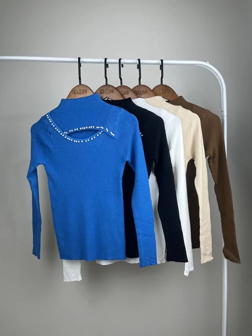 بافت گپ مدل سینه مرواریدی