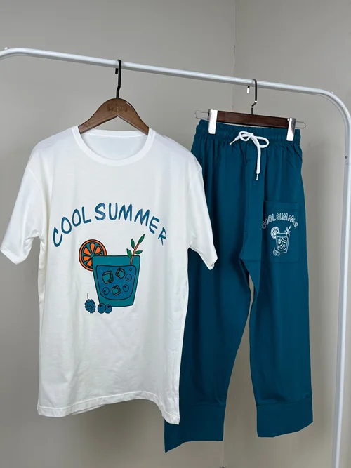 ست تیشرت شلوارک summer