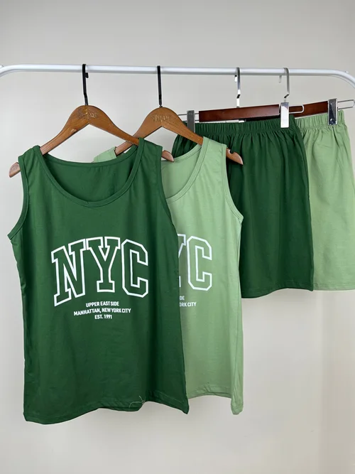 ست تاپ و شلوارک NYC